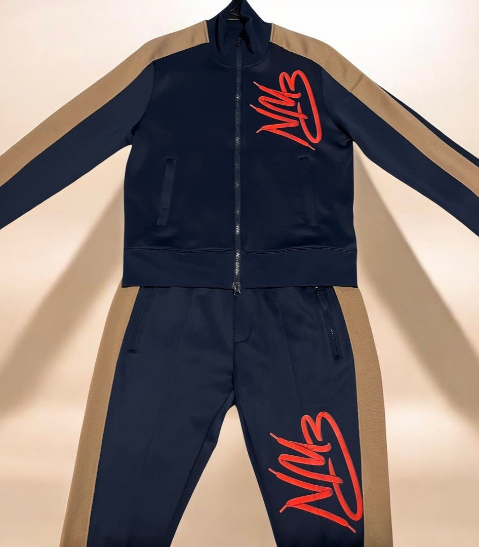 Shoe Laced “NM3” luxury couture fit track suit