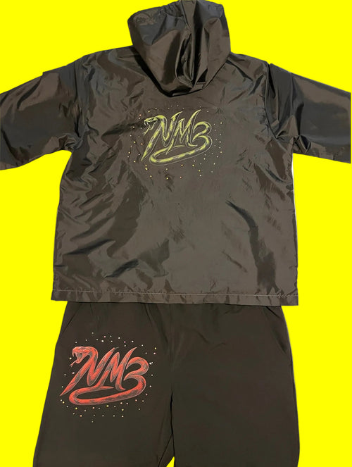 Python “NM3” windbreaker track suit