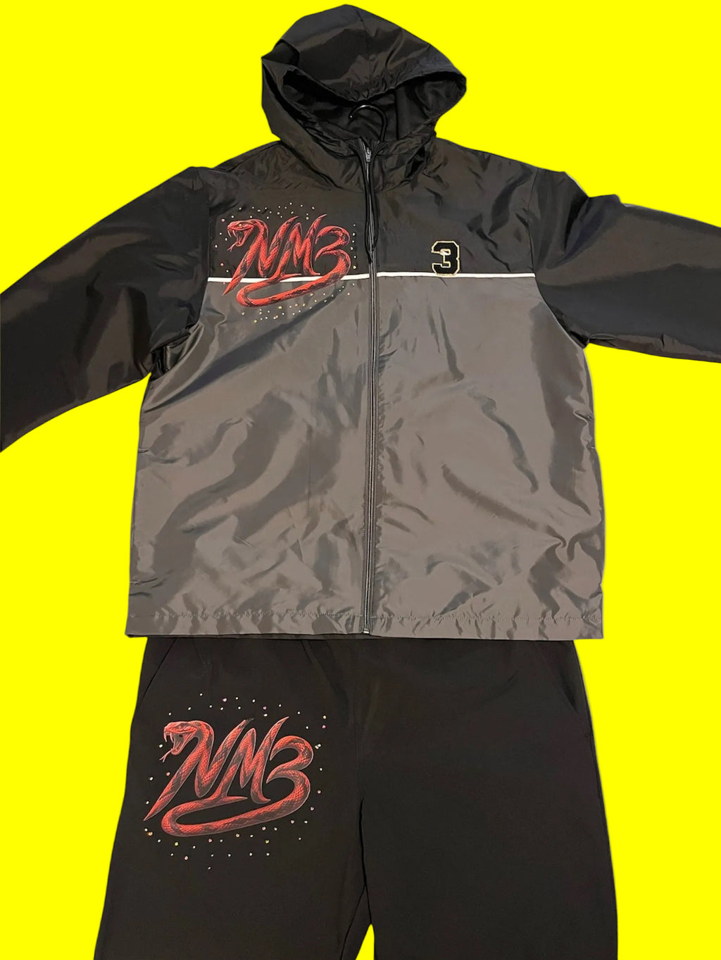 Python “NM3” windbreaker track suit